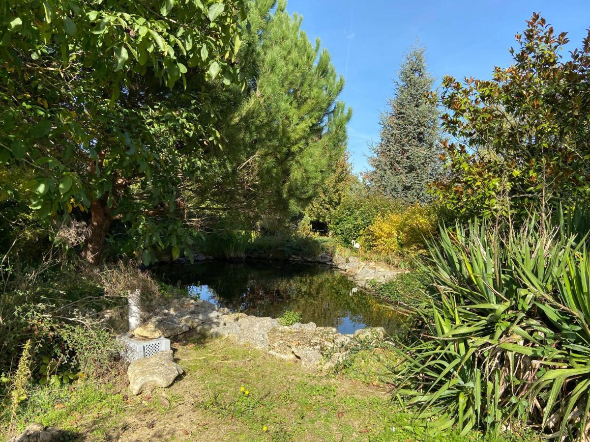 La Charmeraie : Gite De Charme, Piscine Et Spa Thésée Exterior foto