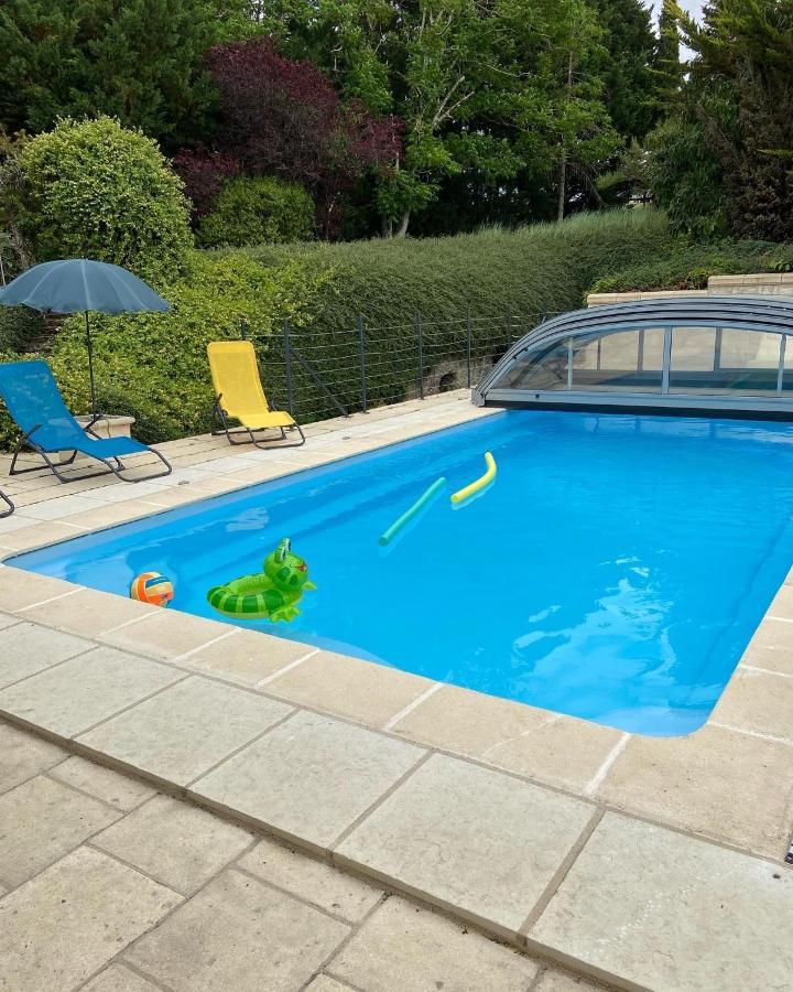 La Charmeraie : Gite De Charme, Piscine Et Spa Thésée Exterior foto