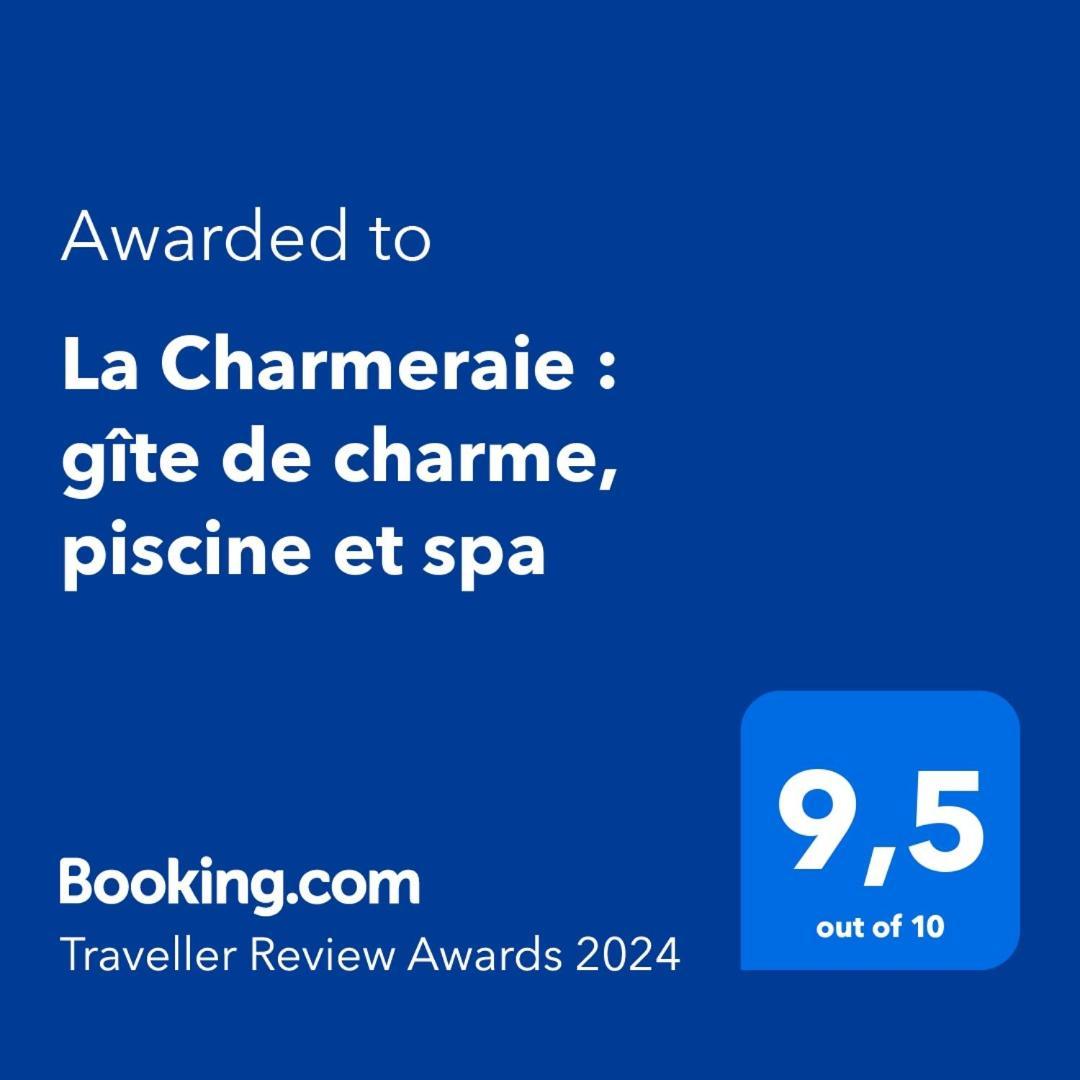 La Charmeraie : Gite De Charme, Piscine Et Spa Thésée Exterior foto